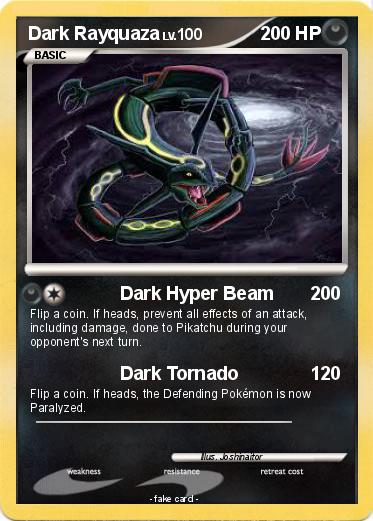 Pokemon Dark Rayquaza
