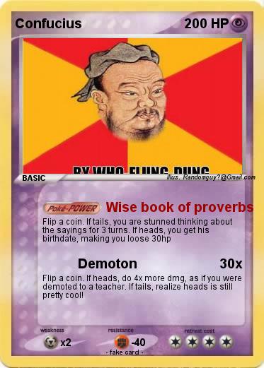 Pokemon Confucius