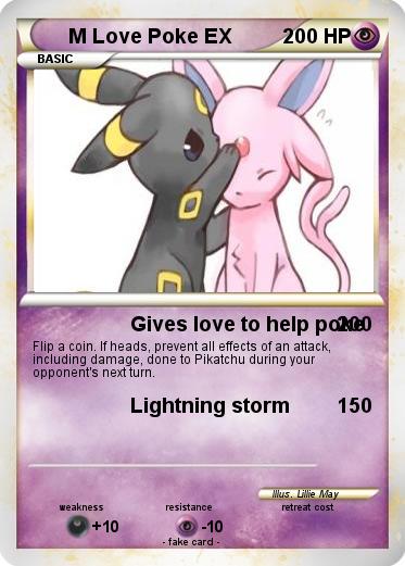 Pokemon M Love Poke EX