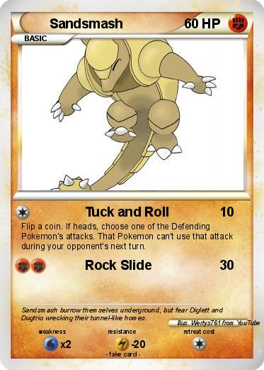 Pokemon Sandsmash