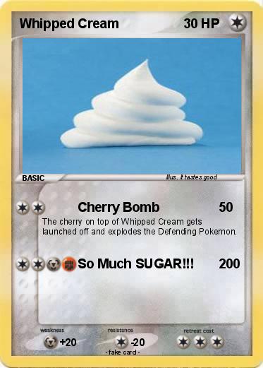 Pokemon Whipped Cream