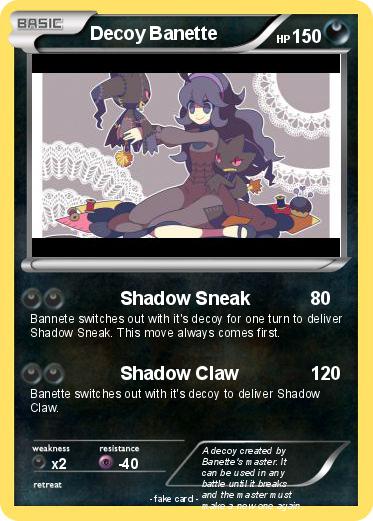 Pokemon Decoy Banette