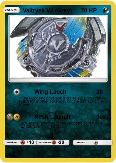 Pokemon Valtryek V2 (Gray) Pokemon Valtryek V2 (Gray)