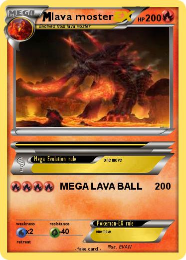 Pokemon lava moster