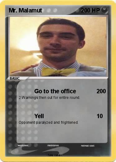 Pokemon Mr. Malamut