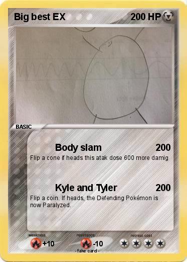 Pokemon Big best EX