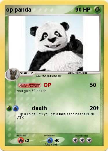 Pokemon op panda