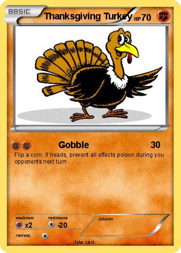 Pokemon Thanksgiving Turkey