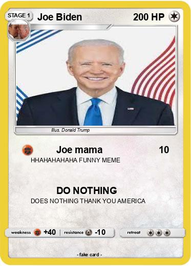 Pokemon Joe Biden
