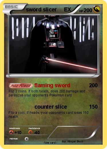 Pokemon sword slicer     EX