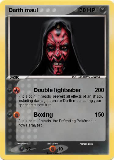 Pokemon Darth maul