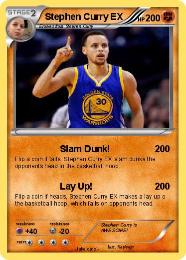 Pokemon Stephen Curry EX