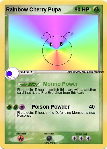 Pokemon Rainbow Cherry Pupa