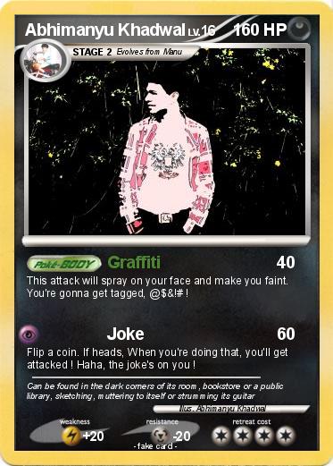 Pokemon Abhimanyu Khadwal