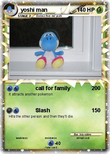 Pokemon yoshi man
