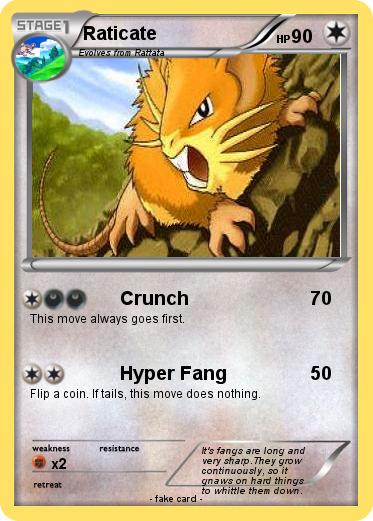 Pokemon Raticate
