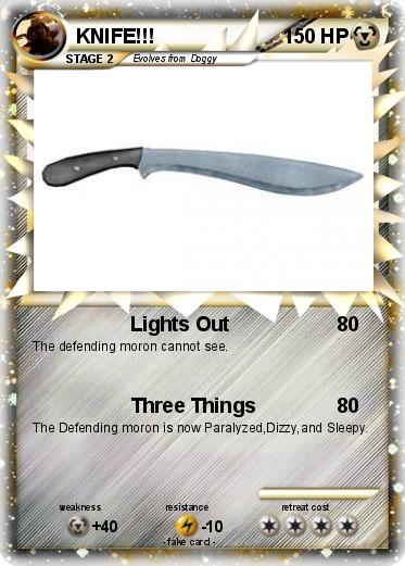 Pokemon KNIFE!!!
