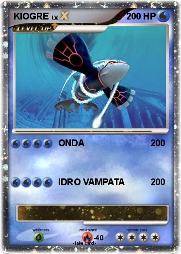 Pokemon KIOGRE