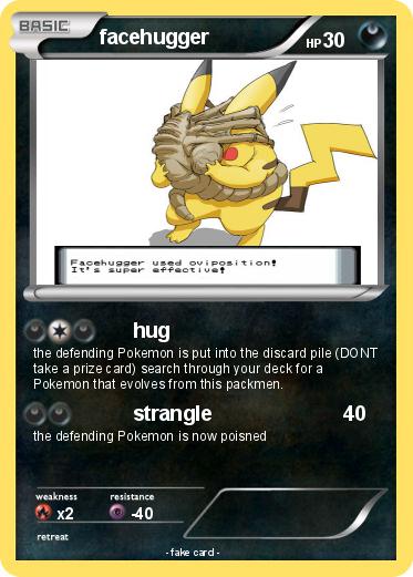 Pokemon facehugger