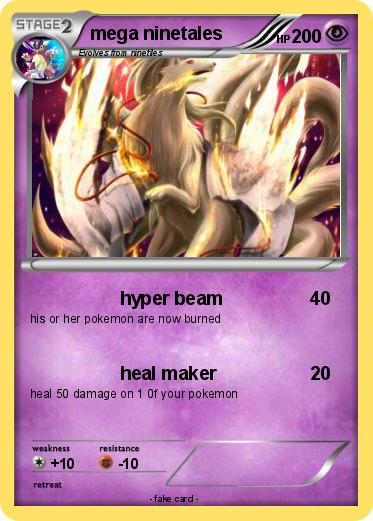 Pokemon mega ninetales