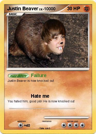 Pokemon Justin Beaver