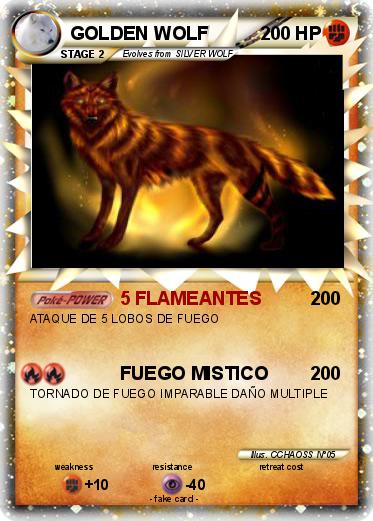 Pokemon GOLDEN WOLF