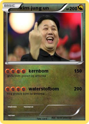 Pokemon kim jung un