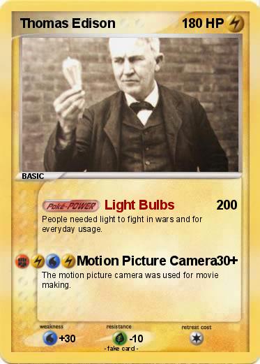 Pokemon Thomas Edison