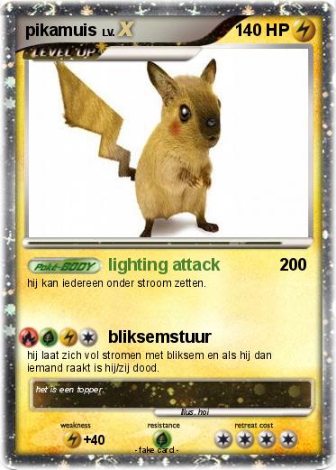 Pokemon pikamuis