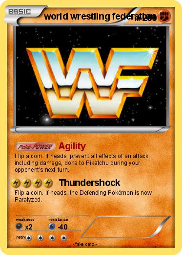 Pokemon world wrestling federation
