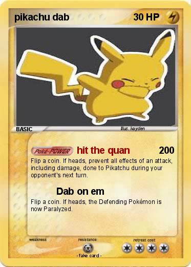 Pokemon pikachu dab