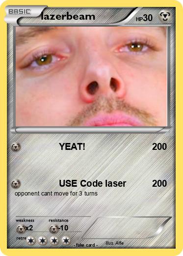Pokemon lazerbeam