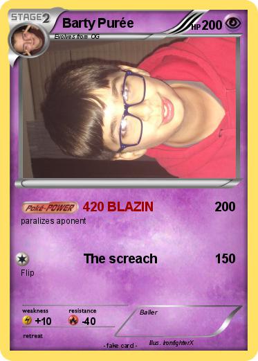 Pokemon Barty Purée