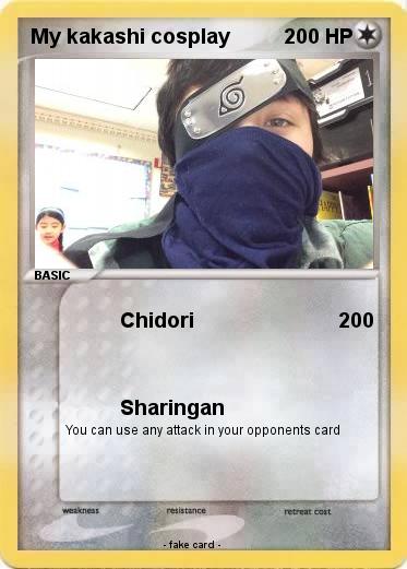 Pokemon My kakashi cosplay