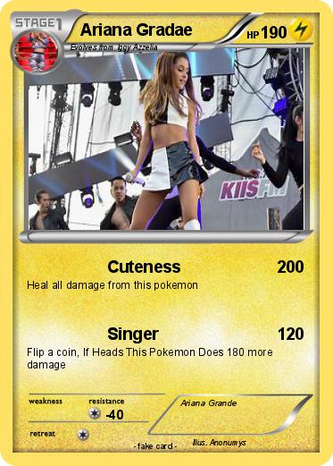 Pokemon Ariana Gradae
