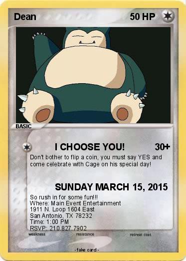 Pokemon Dean