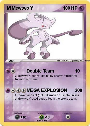 Pokemon M Mewtwo Y