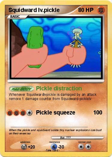 Pokemon Squidward lv.pickle