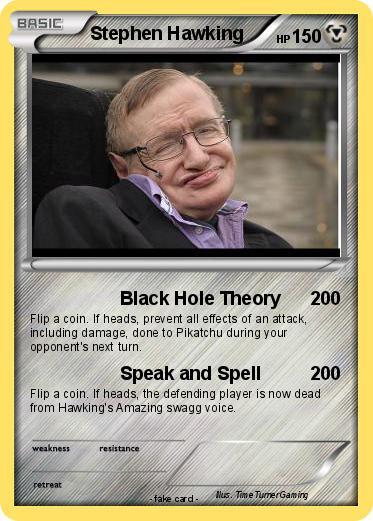 Pokemon Stephen Hawking
