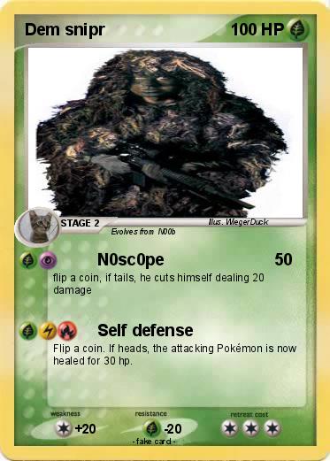 Pokemon Dem snipr