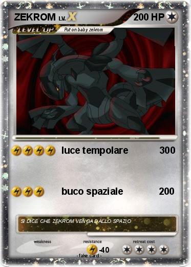 Pokemon ZEKROM