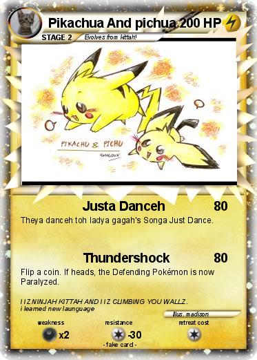 Pokemon Pikachua And pichua