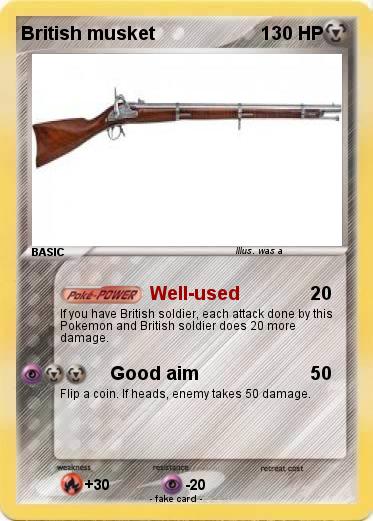 Pokemon British musket
