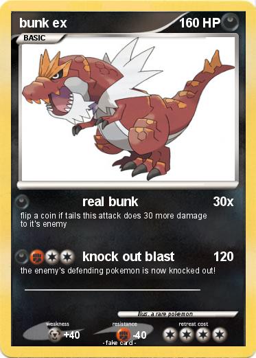 Pokemon bunk ex