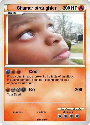 Pokemon Shamar straughter