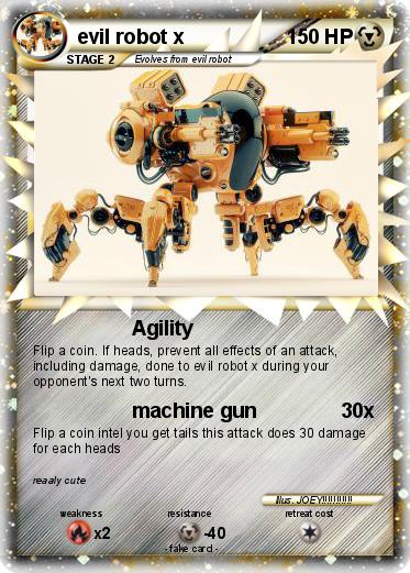 Pokemon evil robot x