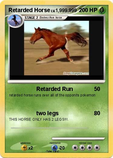 Pokemon Retarded Horse
