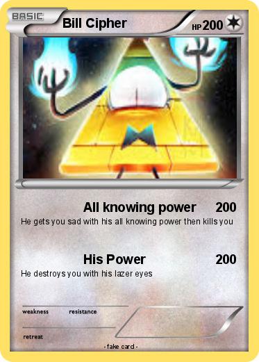 Pokemon Bill Cipher