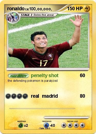 Pokemon ronaldo