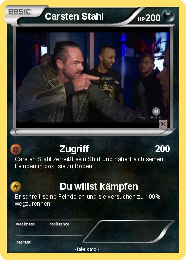 Pokemon Carsten Stahl